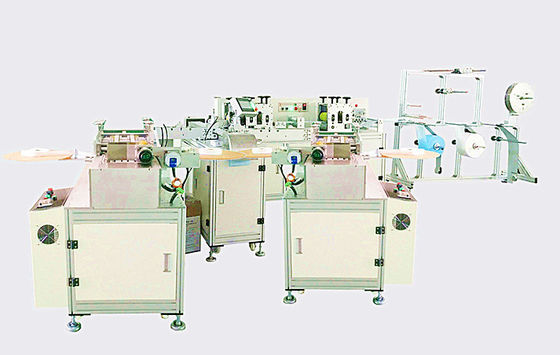 Κίνα 3 μηχανή κατασκευαστών μασκών προσώπου πτυχών με τον έλεγχο προγραμματισμού PLC υπολογιστών προμηθευτής