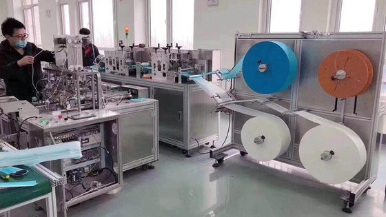 Κίνα Γραμμή παραγωγής μασκών προσώπου οθόνης αφής/αυτοματοποιημένη μίας χρήσης μηχανή μασκών προμηθευτής