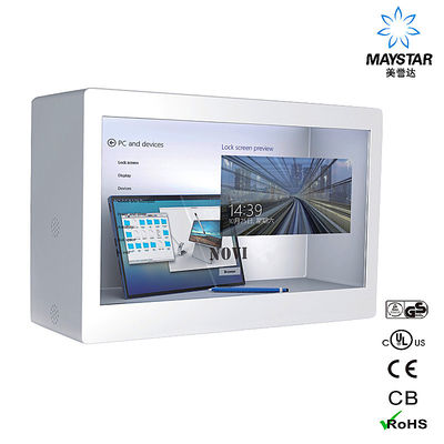 Κίνα Διαφανές LCD κιβώτιο επίδειξης υψηλής ανάλυσης, διαφανής προθήκη επίδειξης προμηθευτής