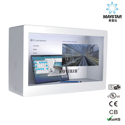 Κίνα Σύγχρονη διαφανής οθόνη LCD για την οικοδόμηση και την υπεραγορά δωματίων ανελκυστήρων προμηθευτής