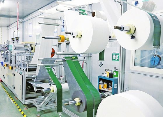 Ιατρική μάσκα ακρίβειας που κατασκευάζει τη μηχανή/μάσκα που καθιστά τον εξοπλισμό χαμηλού θορύβου προμηθευτής